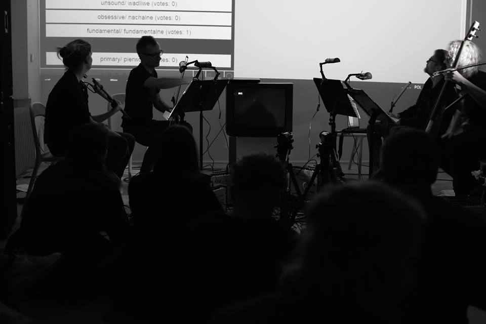 CONCENTUS APPARATUS II: Irreversible/ Nieodwracalne (string quartet, electronics, interaction system)
